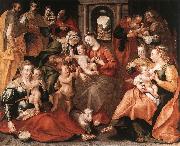 The Family of St Anne aer VOS, Marten de